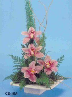  zmir Bayrakl ieki telefonlar  vazoda 4 adet orkide 